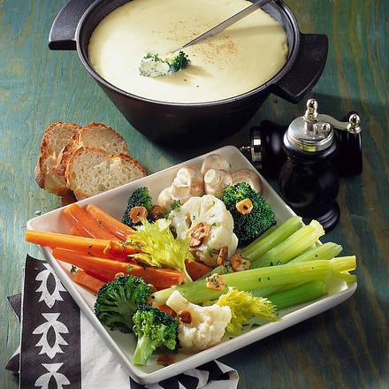 Käse-Töpfchen mit Gemüse Rezept Käse-Töpfchen mit Gemüse Rezept