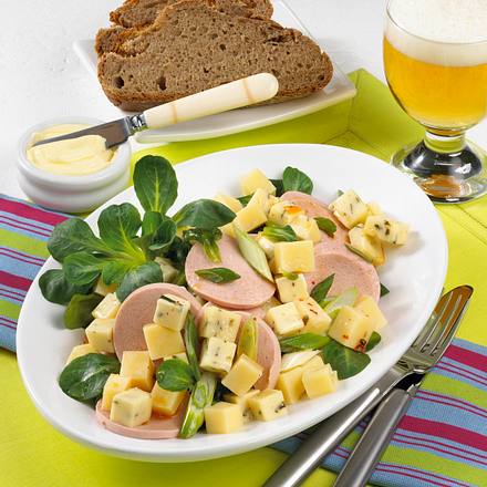 Käse-Wurst-Salat Rezept Käse-Wurst-Salat Rezept