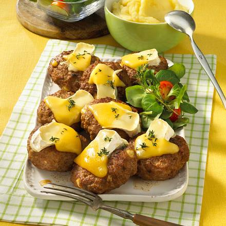 Käsefrikadellen Rezept