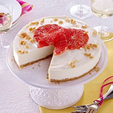 Käsekuchen mit Zitrusfrüchten Rezept Käsekuchen mit Zitrusfrüchten Rezept