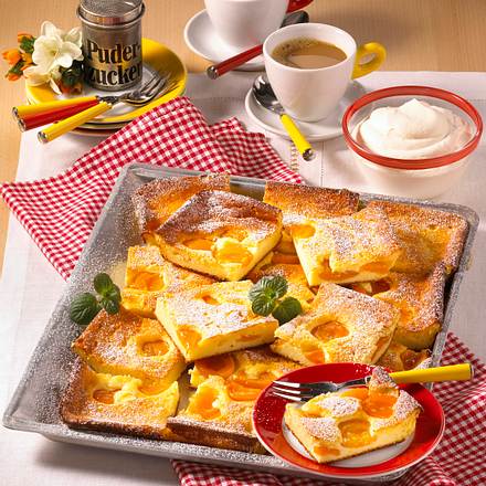 Käsekuchen vom Blech Rezept