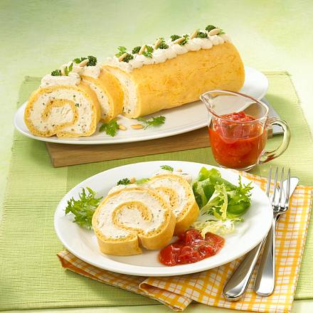 Käserolle "Kräutergarten" Rezept Käserolle "Kräutergarten" Rezept