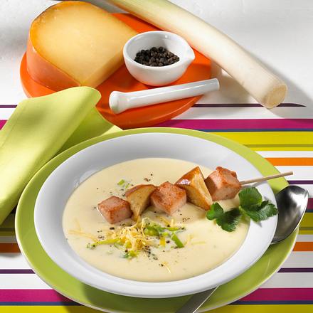 Kasesuppe Mit Fleischkase Spiess Diabetiker Rezept Lecker