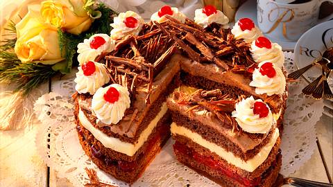 Kaffee-Mascarpone-Torte Rezept - Foto: Maass