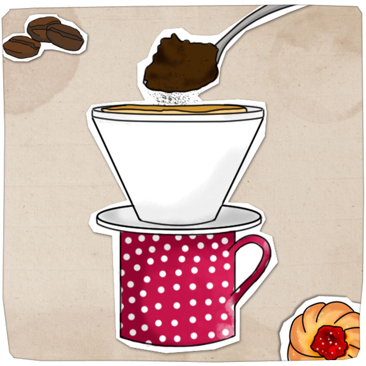 Filterkaffee kochen - so geht's Schritt für Schritt - kaffeepulver_einfuellen
