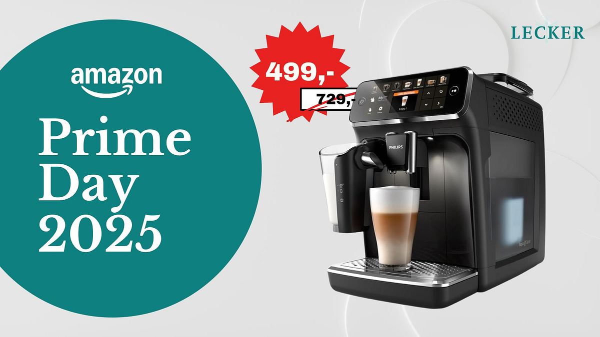 Der Philips Kaffeevollautomat Serie 5400 im Prime Day Angebot