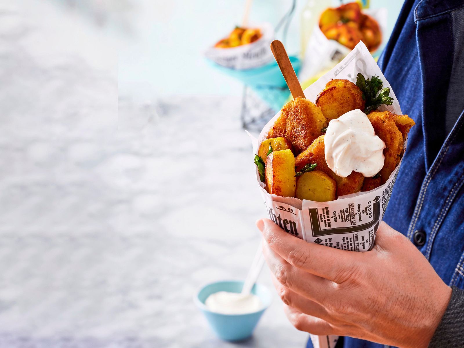 Kaiserliche Dukatenschnitzel to go Rezept | LECKER