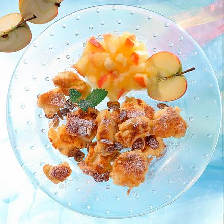Kaiserschmarrn mit Apfelkompott Rezept Kaiserschmarrn mit Apfelkompott Rezept