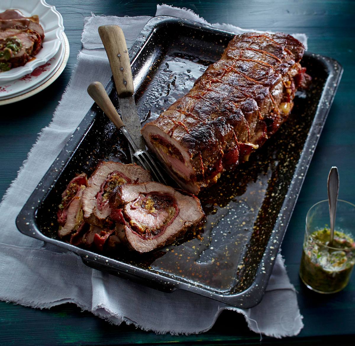 Kalbsbraten mit Salsa verde Rezept