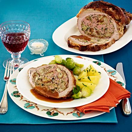 Kalbsbrust mit Rosenkohl Rezept