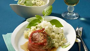Kalbsfilet-Medaillons mit Risotto Rezept - Foto: LECKER @ Bauer Media Group