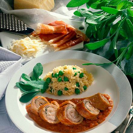 Kalbsrouladen Rezept Kalbsrouladen Rezept