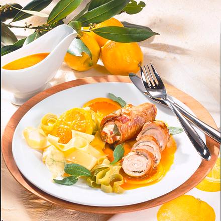 Kalbsrouladen mit Salbei (Diabetiker) Rezept Kalbsrouladen mit Salbei (Diabetiker) Rezept
