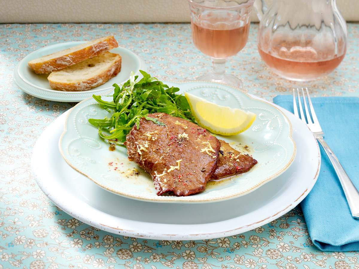 Kalbsschnitzel al Limone - so geht es