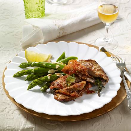 Kalbsschnitzel in Sherry-Jus Rezept Kalbsschnitzel in Sherry-Jus Rezept