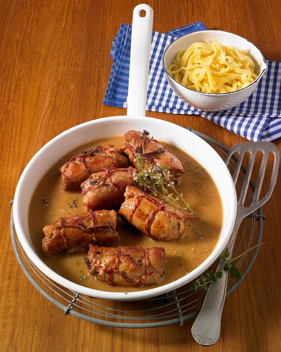 Kalbsvögerl (Rouladen) Rezept