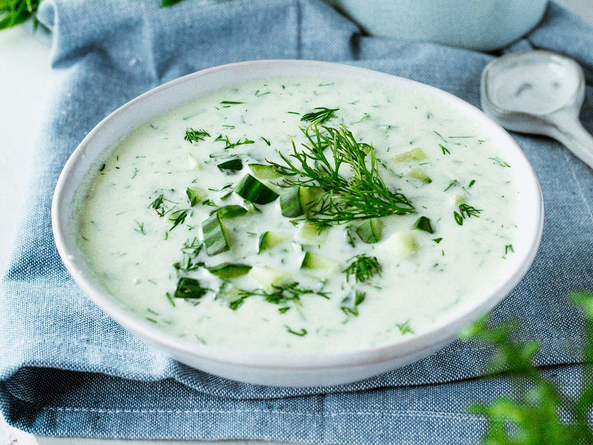 Kalte Gurkensuppe Rezept