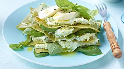 Kalte Lasagne verde mit Ricottacreme Rezept - Foto: LECKER @ Bauer Media Group