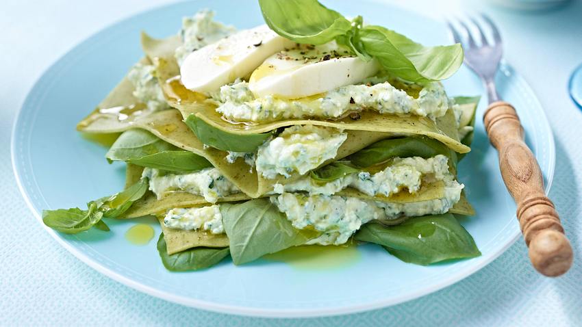 Kalte Lasagne verde mit Ricottacreme Rezept - Foto: House of Food / Bauer Food Experts KG
