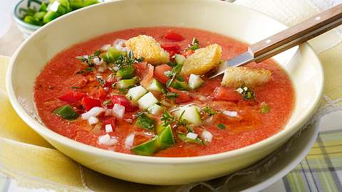 Kalte Tomatensuppe - Foto: House of Food / Bauer Food Experts KG