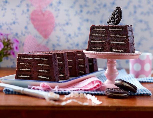 Kalter Hund mit Oreo-Keksen Rezept Kalter Hund mit Oreo-Keksen Rezept