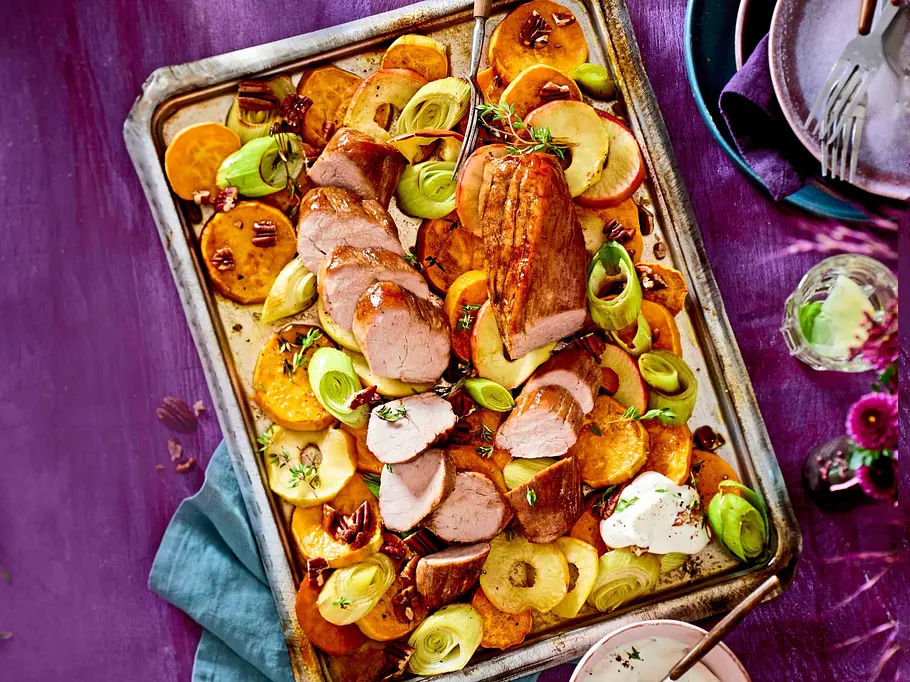 Kanadisches Schweinefilet „Indian Summer“ Rezept Kanadisches Schweinefilet „Indian Summer“ Rezept