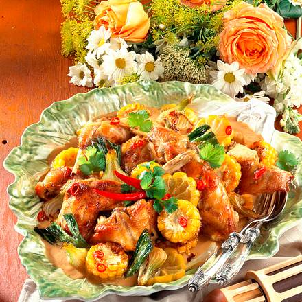 Kaninchen in Weißweinsoße Rezept