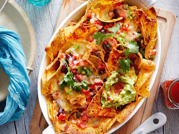 Karacho-Nachos mit Guacamole Rezept Karacho-Nachos mit Guacamole Rezept