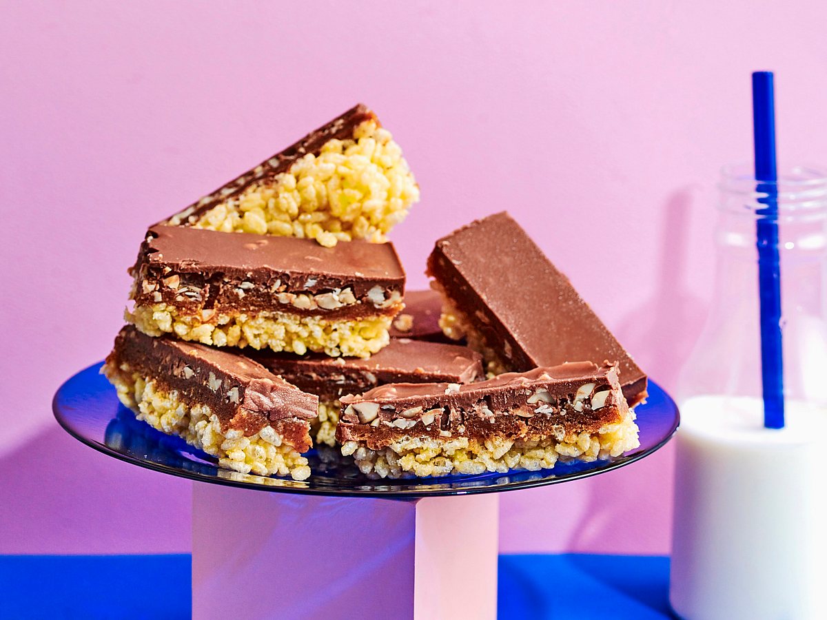 Karamell-Erdnuss-Schnitten Snickers lässt grüßen! Rezept