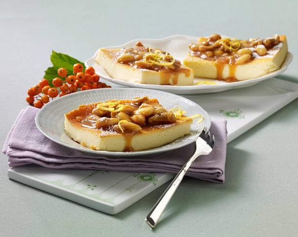 Karamell-Nussschnitten Rezept Karamell-Nussschnitten Rezept