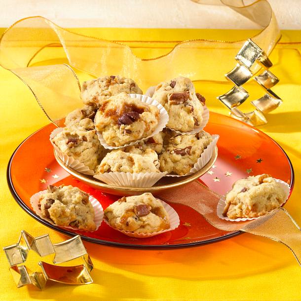 Karamell-Pecannuss-Cookies Rezept Karamell-Pecannuss-Cookies Rezept