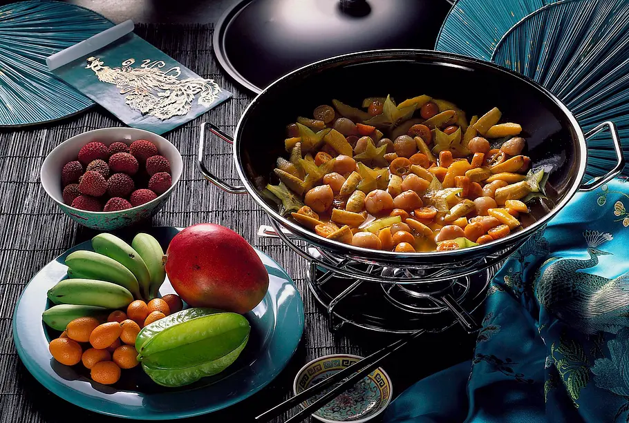 Karamellisierte Früchte Rezept