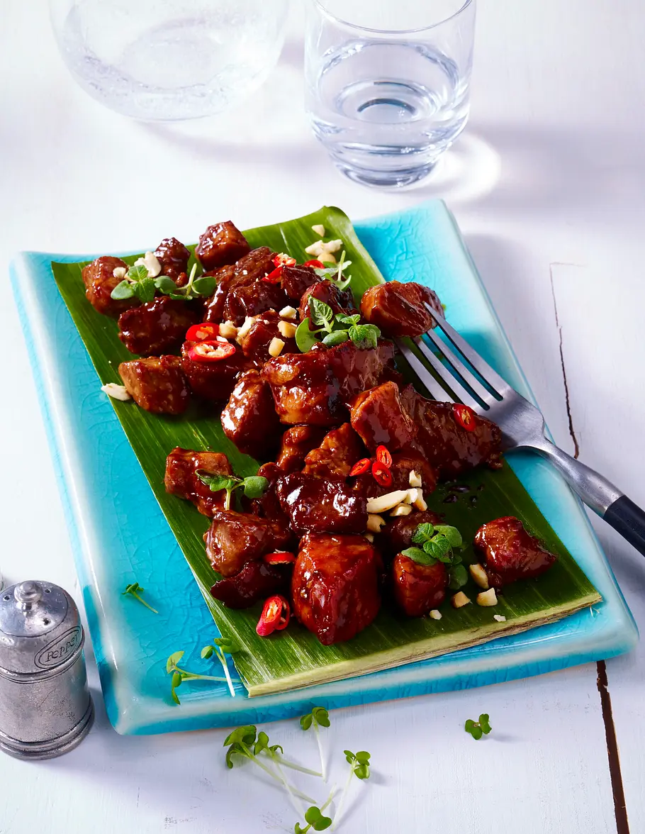 Karamellisiertes Schweinefleisch Rezept Karamellisiertes Schweinefleisch Rezept