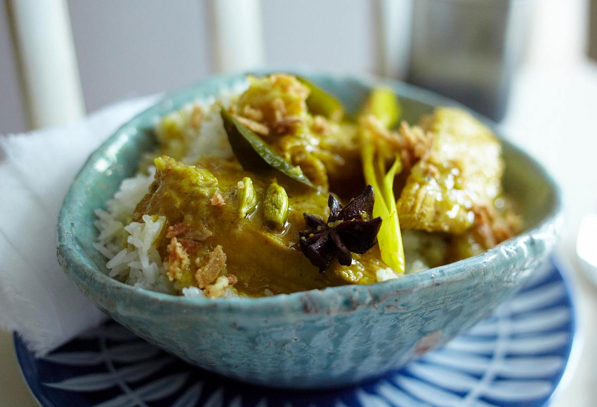 Kari Ayam (malaiisches Hähnchencurry) Rezept