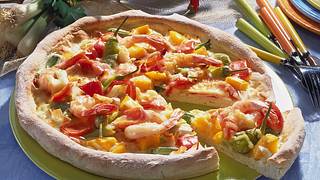 Karibische Pizza Rezept - Foto: House of Food / Bauer Food Experts KG