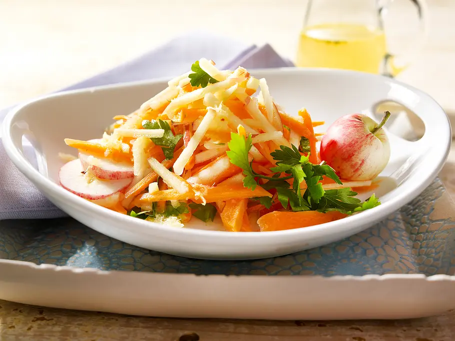 Karottensalat mit Apfel Rezept Karottensalat mit Apfel Rezept