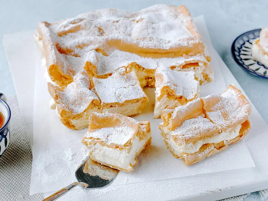 Karpatka (polnischer Windbeutelkuchen) Rezept
