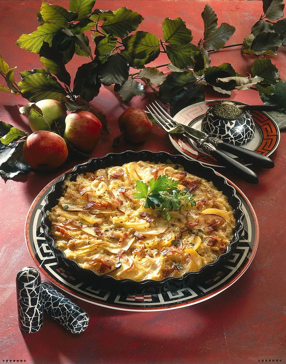 Kartoffel-Apfelgratin Rezept Kartoffel-Apfelgratin Rezept