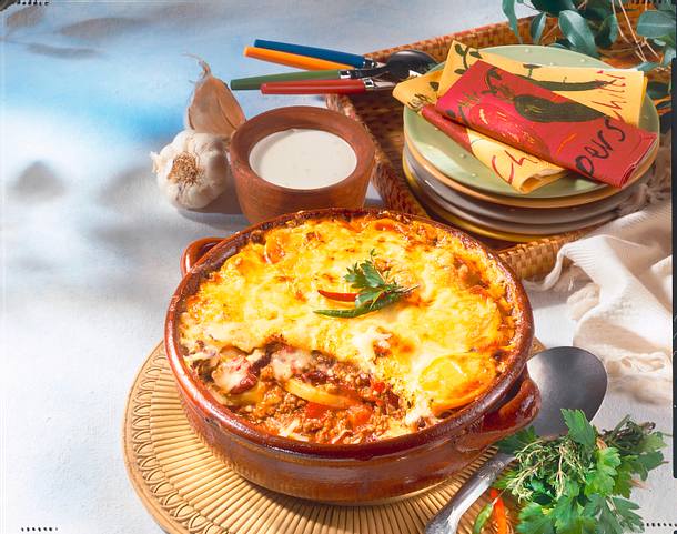 Kartoffel-Auflauf "Chili con carne" Rezept