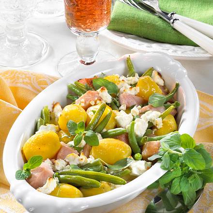 Kartoffel-Bohnen-Auflauf Rezept