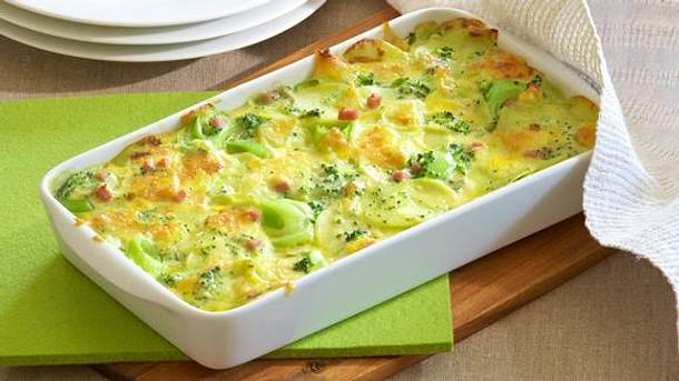 Kartoffel-Brokkoli-Auflauf Rezept