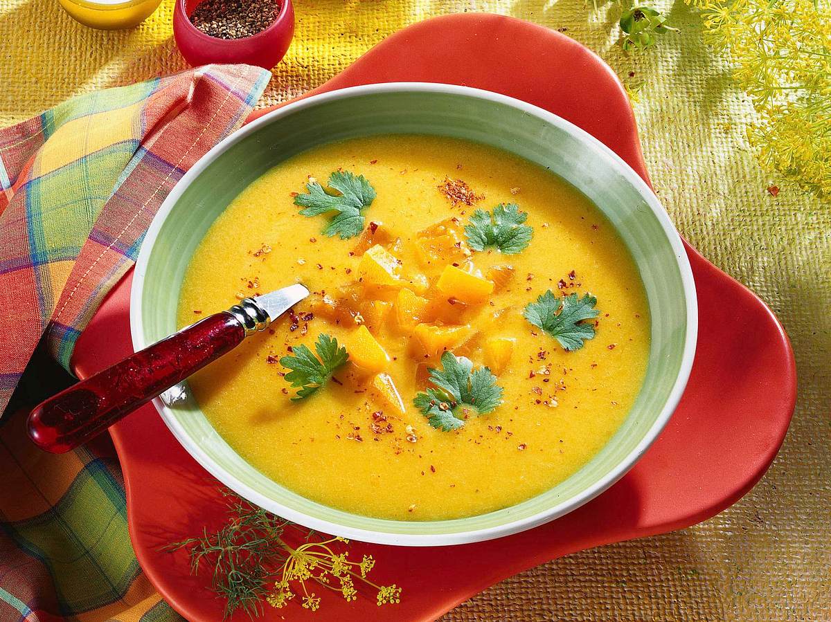 Kartoffel-Curry-Suppe (Diabetiker) Rezept