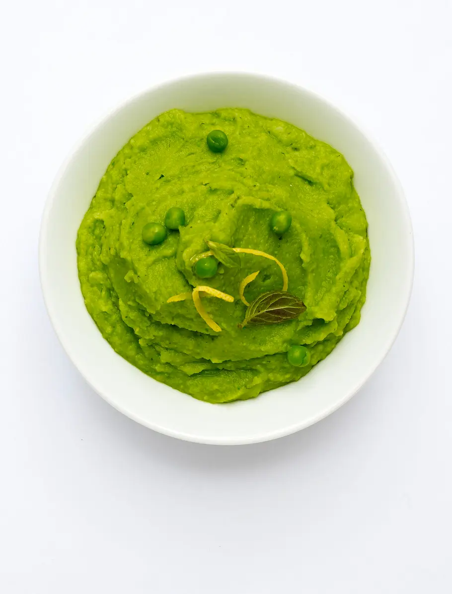 Kartoffel-Erbsen-Püree mit Minze Rezept Kartoffel-Erbsen-Püree mit Minze Rezept