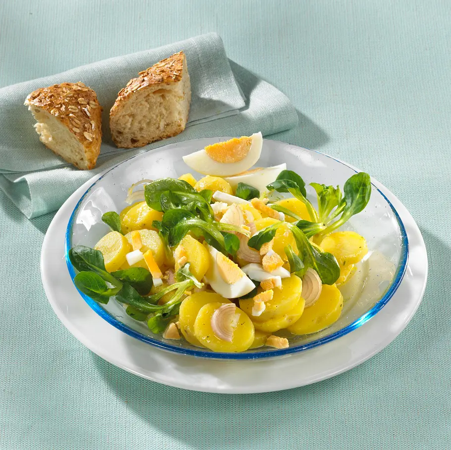 Kartoffel-Feldsalat Rezept Kartoffel-Feldsalat Rezept