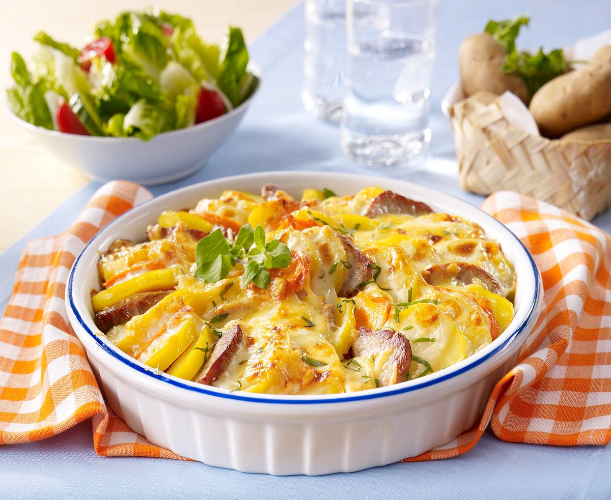 Kartoffel-Filet-Gratin Rezept