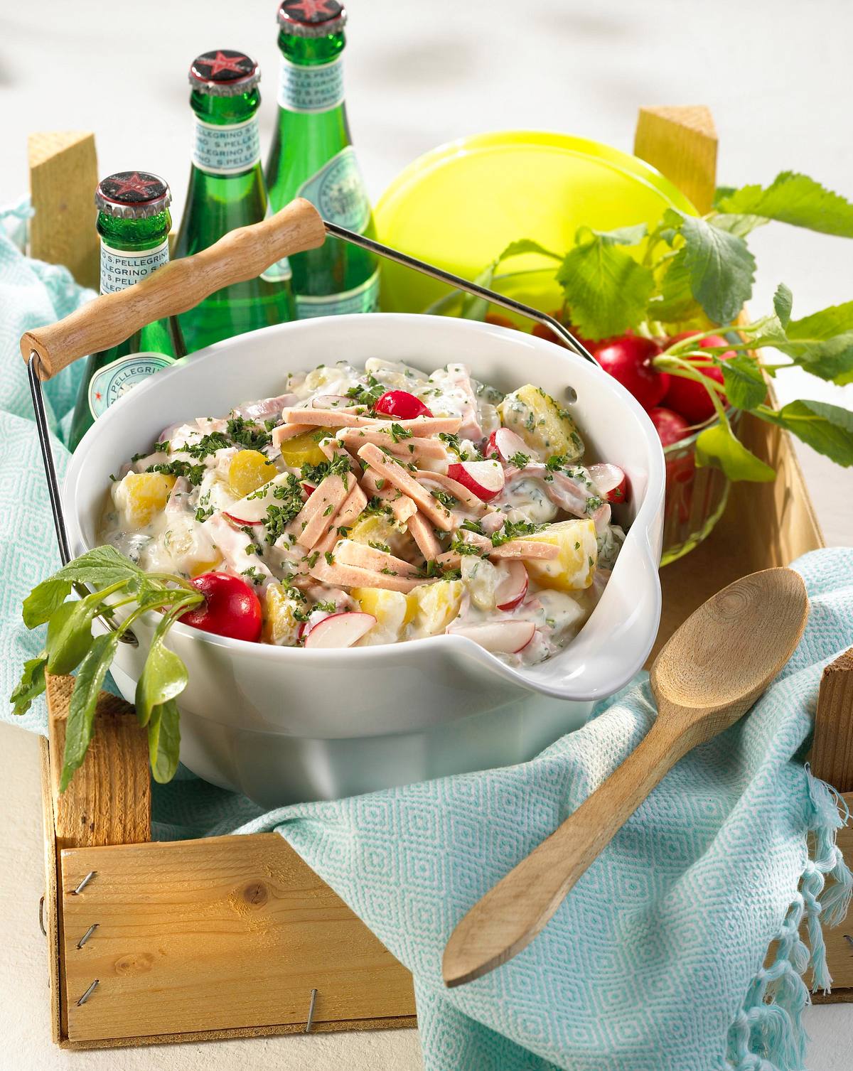 Kartoffel-Fleischsalat Rezept