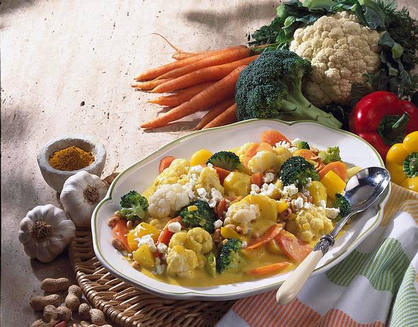 Kartoffel-Gemüse-Platte Rezept
