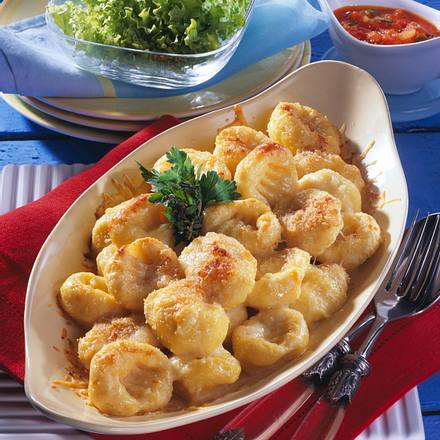 Kartoffel-Gnocchi und Tomatensoße Rezept Kartoffel-Gnocchi und Tomatensoße Rezept