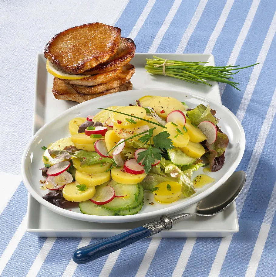 Kartoffel-Gurken-Salat Rezept
