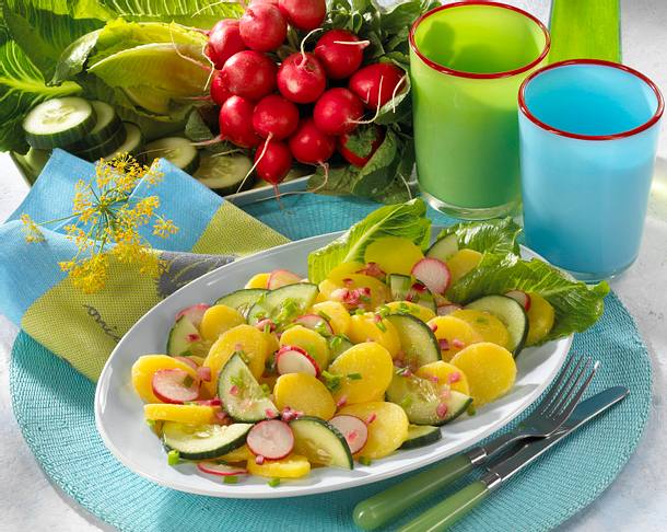 Kartoffel-Gurkensalat Rezept Kartoffel-Gurkensalat Rezept